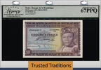 Welt Banknoten 50 FRANCS TT PK 6a MALI STUNNING HIGH GRADE LCG 67 PPQ SUPERB GEM NEW -