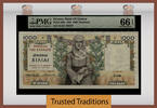Welt Banknoten 1000 DRACHMAI TT PK 106a GREECE BANK of GRACE PMG 66 EPQ GEM UNCIRCULATED -