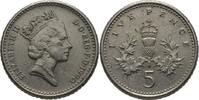 England 5 Pence Elisabeth II -