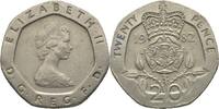 England 20 Pence Elisabeth II -