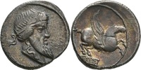 Italien 90.v.Chr. AR-Denar Röm.Republik Q. TITIUS, Denar, 90. v. Chr. Rom. (Pegasus nach rechts) Fast VZ/VZ wunderbare irisierende Patina