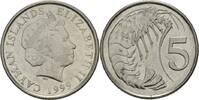 Cayman Islands 5 Cents 1999 VZ