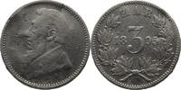 3 Pence 1895 Südafrika  SS