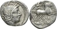 Italien AR-Denar M. Calidius. Q. Metellus. und Cn.Fulvius 117-116.v.Chr. -