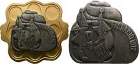 Schweiz Basler Fasnacht,Plaketten, Gold, Silber, Kupfer -