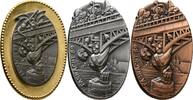 Schweiz Basler Fasnacht,Plaketten, Gold, Silber, Kupfer -