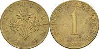 1 Schilling 1963 Österreich  SS+