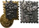 Schweiz Basler Fasnacht,Plaketten, Gold, Silber, Kupfer -