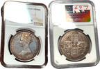 United Kingdom Crown Gothic Crown NGC PF58 Victoria -