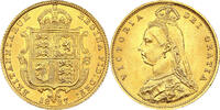 United Kingdom 1/2 Sovereign Half Sovereign NGC MS63+ Victoria -