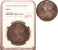 United Kingdom Crown 1707-E Crown NGC XF45 Queen Anne -