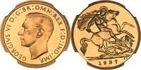 United Kingdom 1/2 Sovereign Half Sovereign NGC PF64 Cameo George VI -