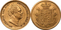 United Kingdom 1/2 Sovereign Half Sovereign William IV -