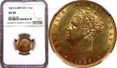 United Kingdom Sovereign Sovereign George IV NGC AU58 -