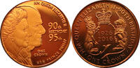 United Kingdom Modern gold coins Elizabeth II 90th Birthday Gold Crown 3 Coin Set Case & COA -