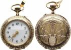   Kleine Taschenuhr für Damen, Gold  altersentsprechende Gebrauchsspuren, siehe Fotos