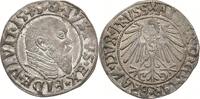 PREUSSEN Albrecht 1511/1525-1568. Groschen 1545, Königsberg. Groschen 1545 Vorzüglich