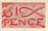 Jersey 6 Pence 1941 P.1a XF-