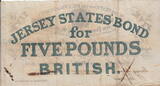 Jersey 5 Pounds 1840 P.A1b VF