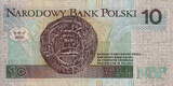 Poland 10 Zlotych 1994 P.173a VF