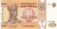 Moldova 100 Lei P.15b -