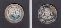 Somalia 250 Shillings SHIP CUTTY SARK Coloured KM.83 -