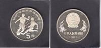 China(People`s Rep.) 5 Yuan SOCCER 90 KM.245 -
