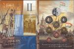 Netherlands 3,88 Euro V.O.C.(deel 2) ORIGIN.SET(8) KM.MS21 -
