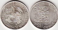Czechie 200 Korun 50 Th. UNITED NATIONS KM.17 -