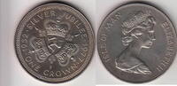 Isle of Man 1 Crown S.JUBILEE KM.41 -