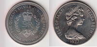 Isle of Man 1 Crown Q-S.JUBILEE KM.42 -