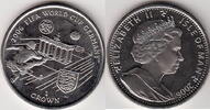Isle of Man 1 Crown W.C. SOCCER unlisted KM.NEW4 -