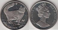 Isle of Man 1 Crown NORWEGIAN CAT KM.292 -