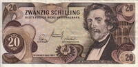 Austria 20 Schillings P.142 -