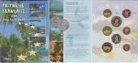 French Polynesia 3,88 Euro ORIG.SET(8)essai tokens KM.NEW1 -