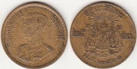 Thailand 25 Satang RAMA IX Y.80 -