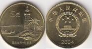 China(People`s Rep.) 5 Yuan LIGHTHOUSE SHIP KM.1525 -