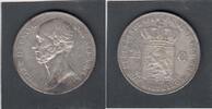 Netherlands 2 1/2 Gulden WILLEM II KM.69 -