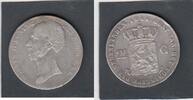 Netherlands 2 1/2 Gulden WILLEM II KM.69 -