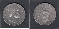 Netherlands 2 1/2 Gulden WILLEM III KM.82.. -