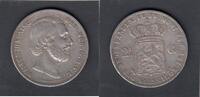Netherlands 2 1/2 Gulden WILLEM III KM.82,, -