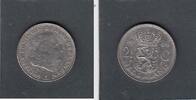 Netherlands 2 1/2 Gulden JULIANA haan KM.191. -