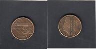 Netherlands 5 Gulden Beatrix KM.210. -