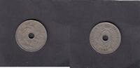 Belgium 25 Centimes fr KM.68.1,. -
