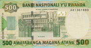 Rwanda 500 Francs P.30 -