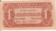 Czechoslovak Soc.Rep. 1 Korun P.45a -