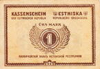 Estonian 1 Mark P.43 -