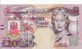Gibraltar 20 Pounds P.27 -