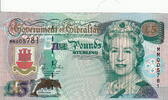 Gibraltar 5 Pounds P.29 -