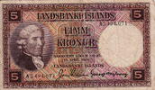 Iceland 5 Kronur P.27 -